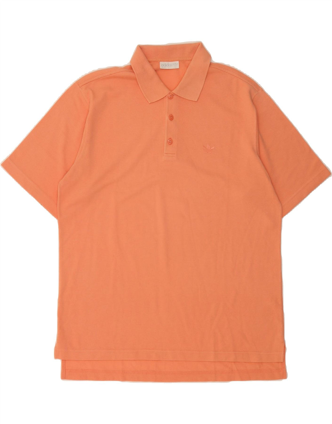 ADIDAS Mens Polo Shirt Large Orange Vintage Adidas and Second-Hand Adidas from Messina Hembry 