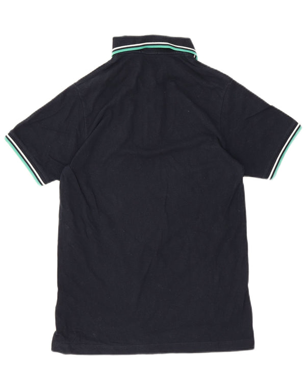 Cămașă polo Fred Perry pentru băieți 13-14 ani bumbac bleumarin