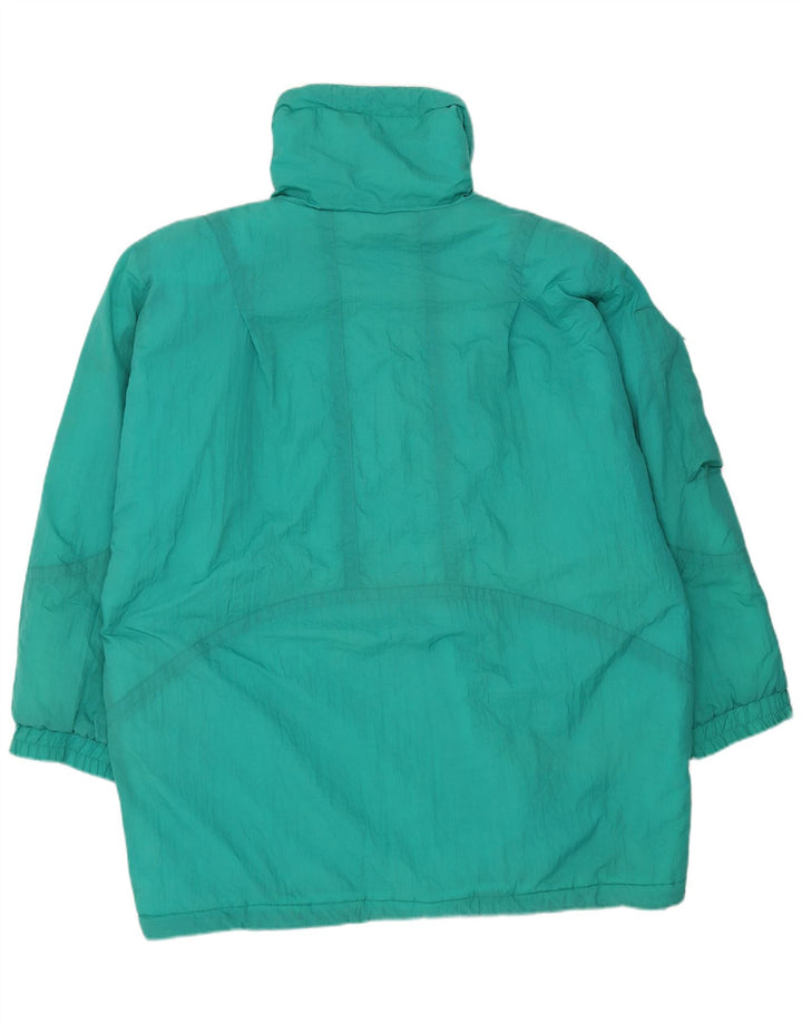 Palton supradimensionat pentru femei Vintage EU 46 XL Nylon verde
