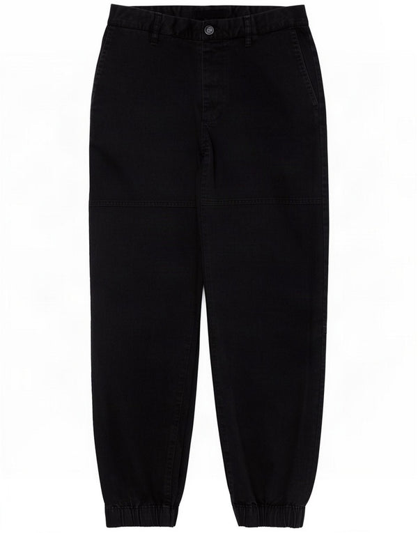 Pantaloni chino pentru bărbați Armani Exchange W31 L26 Bumbac negru