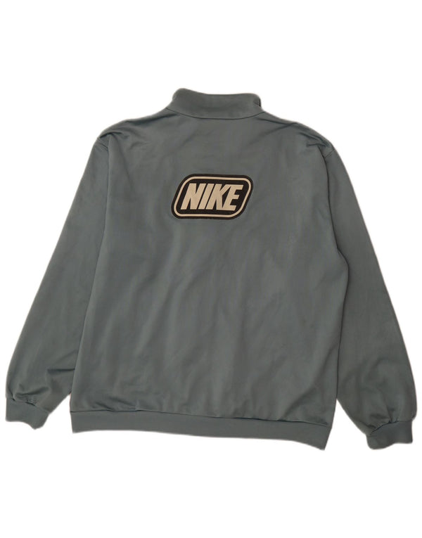 Jachetă de trening cu grafică Nike pentru bărbați Marea Britanie 42/44, mare, albastru