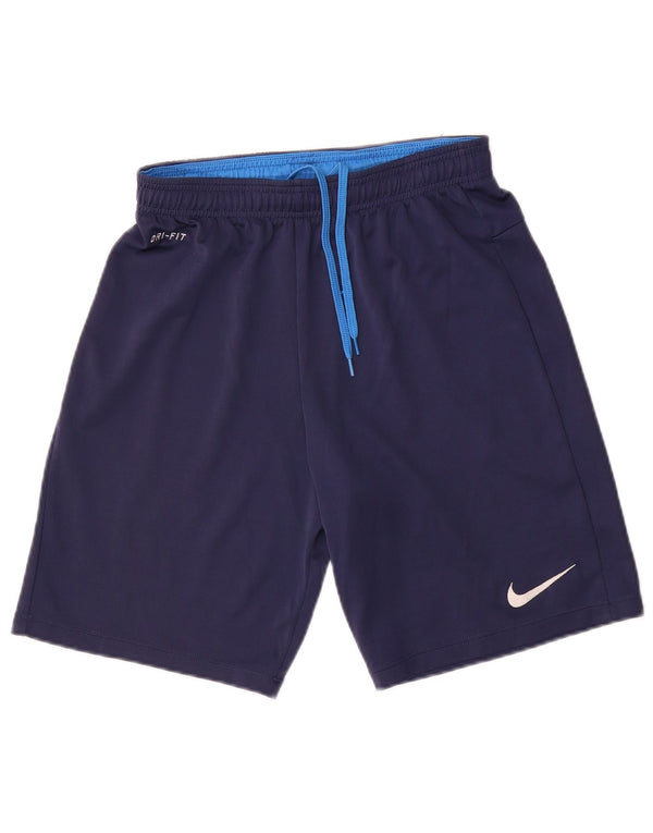 Pantaloni scurți sport Nike Dri Fit pentru bărbați, poliester mediu albastru