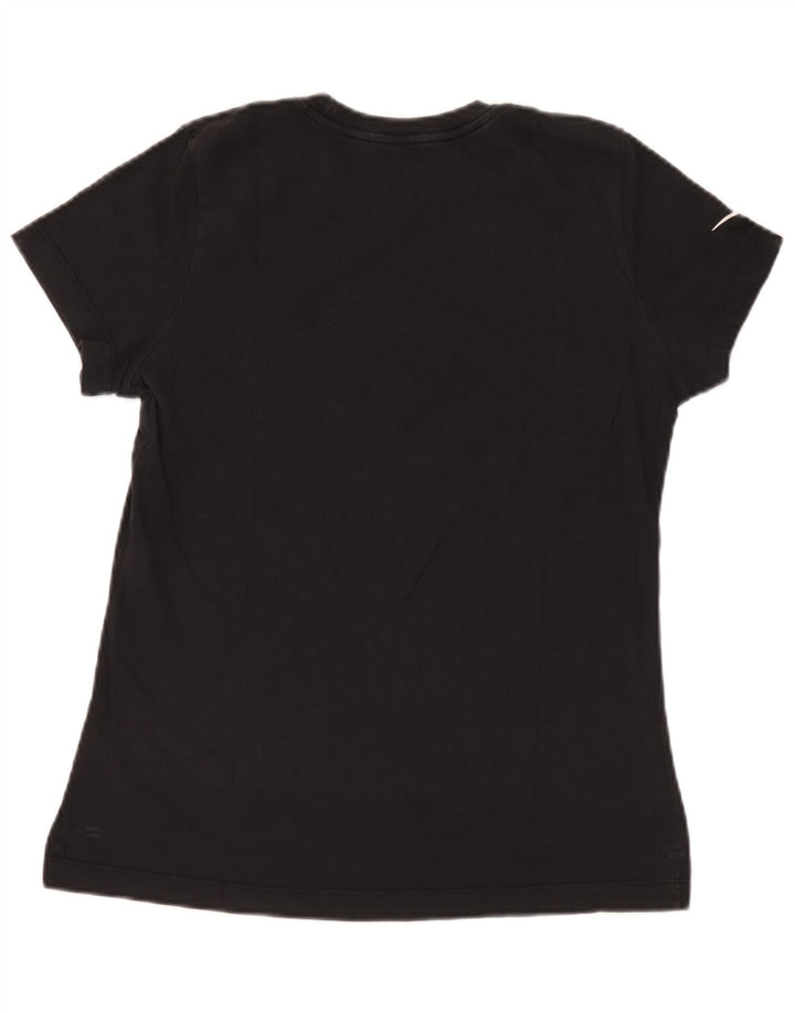 Tricou pentru bărbați Nike Top Mediu Negru Bumbac