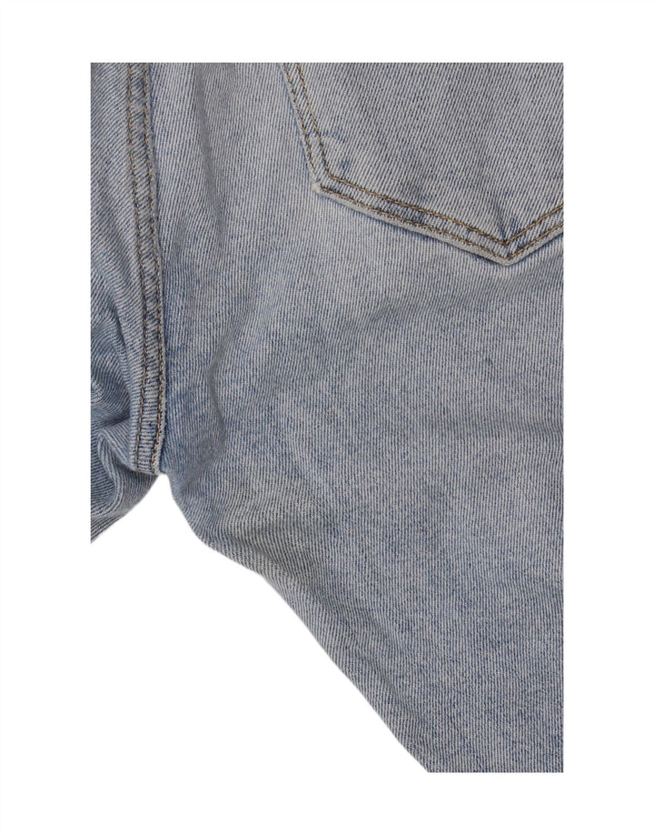 Blugi slim pentru femei Distressed Zara EU 38 Mici L28 L28 Albastru