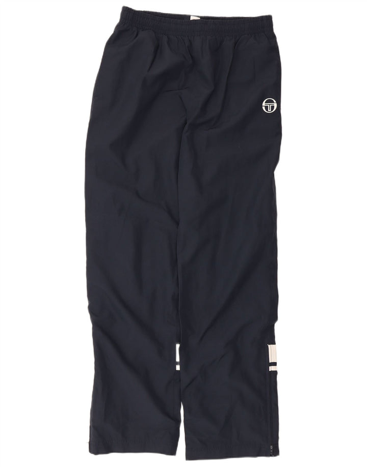 Sergio Tacchini Pantaloni de trening pentru bărbați, poliester mediu albastru bleumarin