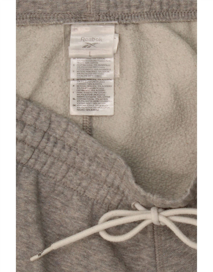 REEBOK Mens Sport Shorts Large  Grey Cotton Vintage Reebok and Second-Hand Reebok from Messina Hembry 