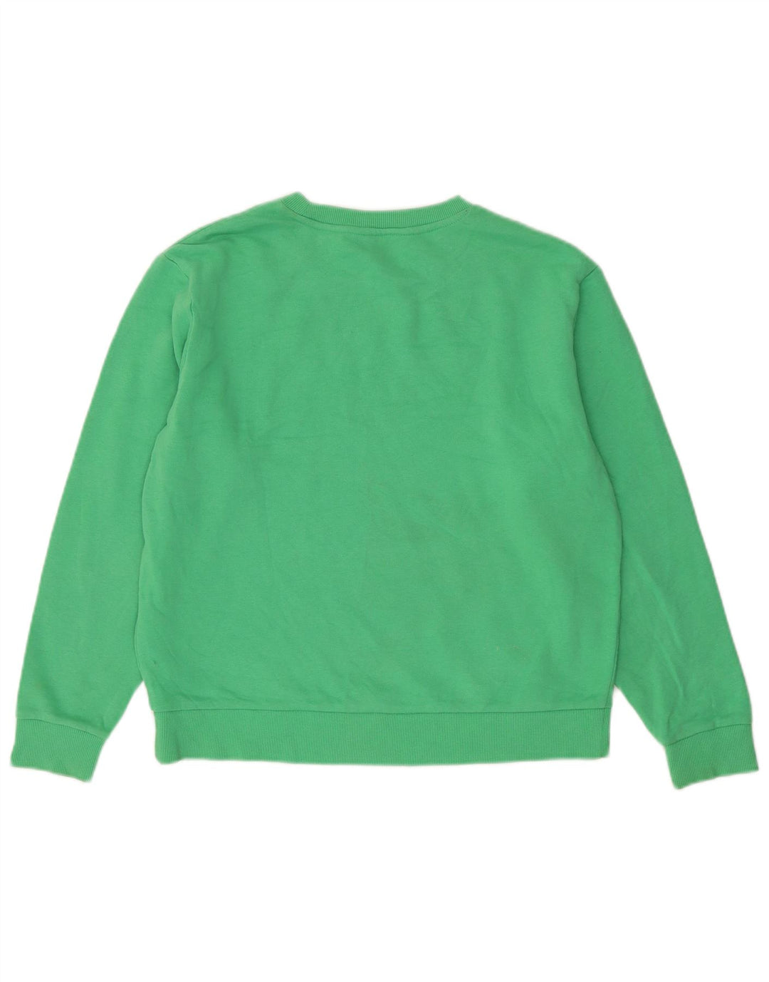 Pulover supradimensionat pentru femei Marks & Spencer UK 10 Bumbac verde mic