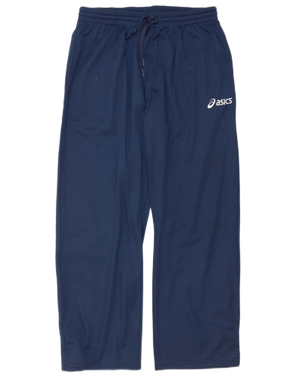 Pantaloni de trening ASICS pentru bărbați 2XL, poliester bleumarin