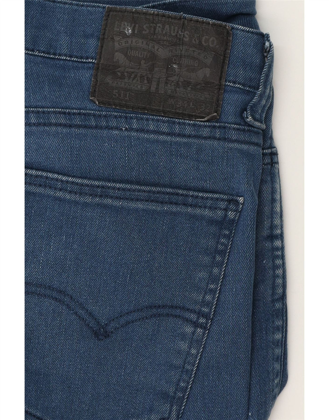 Blugi 511 Slim LEVI'S pentru bărbați W31 L30 Bumbac albastru