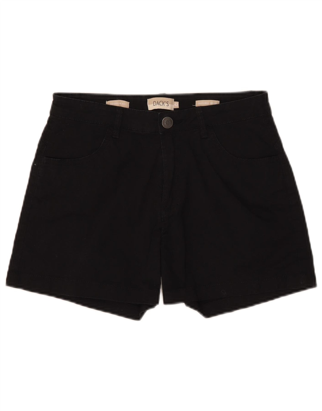 Pantaloni scurți din denim Dack's, cu ajustare normală, IT 42 Medium W28 Bumbac negru