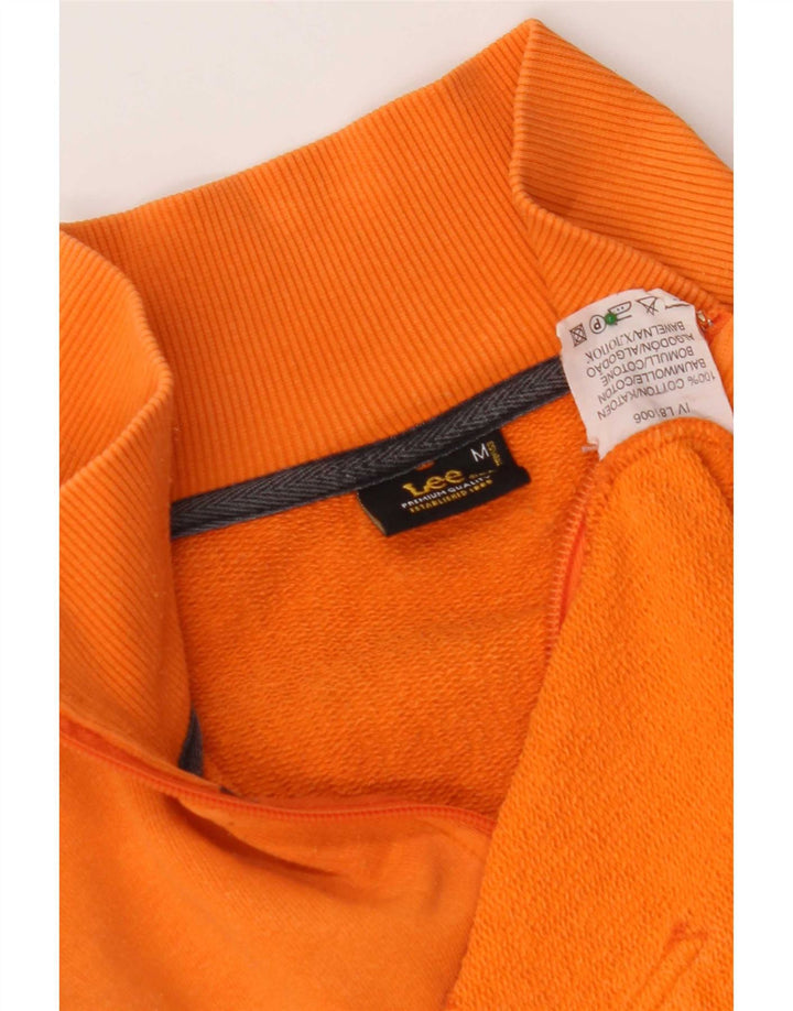 Jachetă de top pentru trening grafic pentru femei Lee UK 14 Medium Orange Colorblock