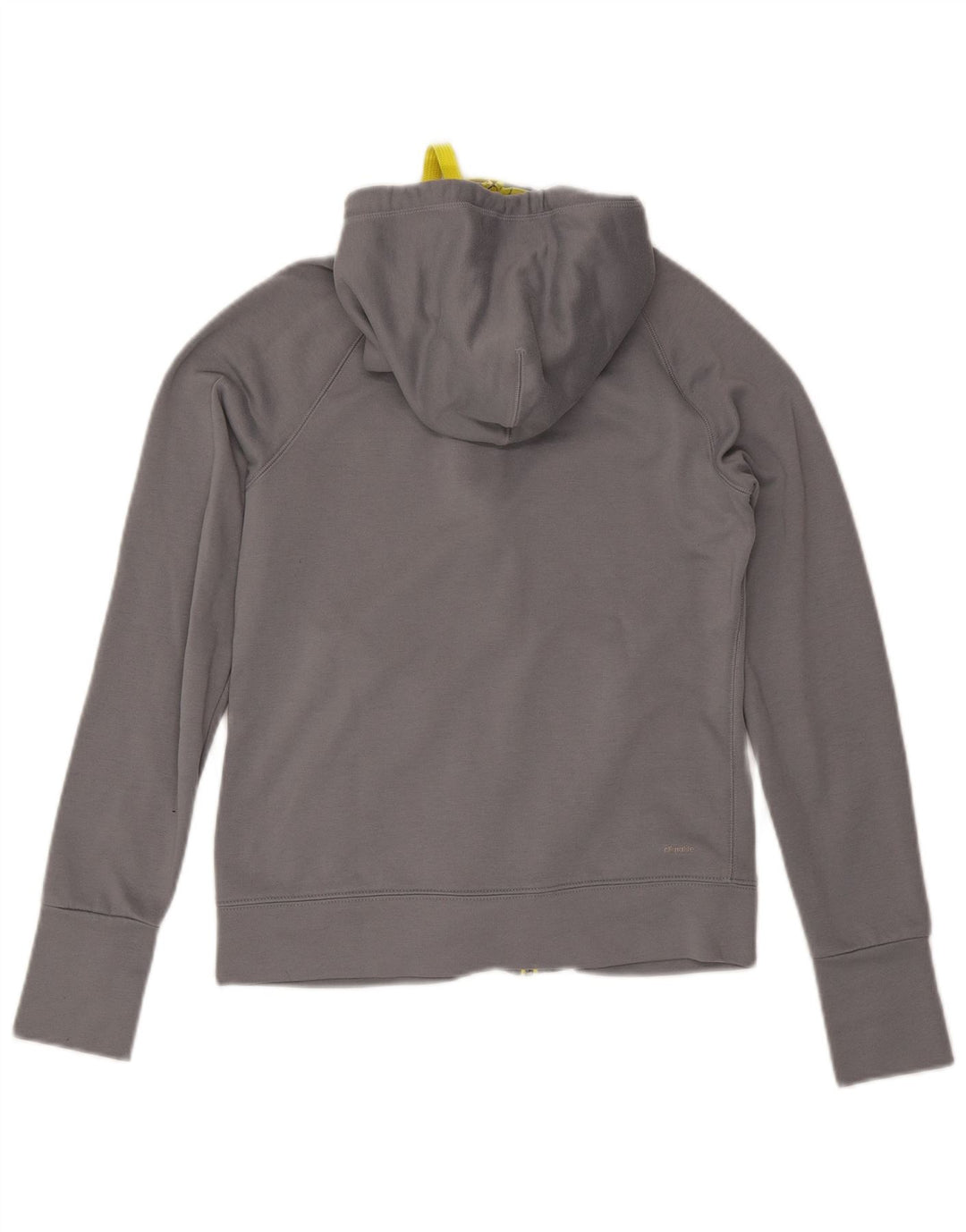 Pulover ADIDAS Climalite, cu fermoar, pentru femei, Marea Britanie 8/10, poliester, gri mic