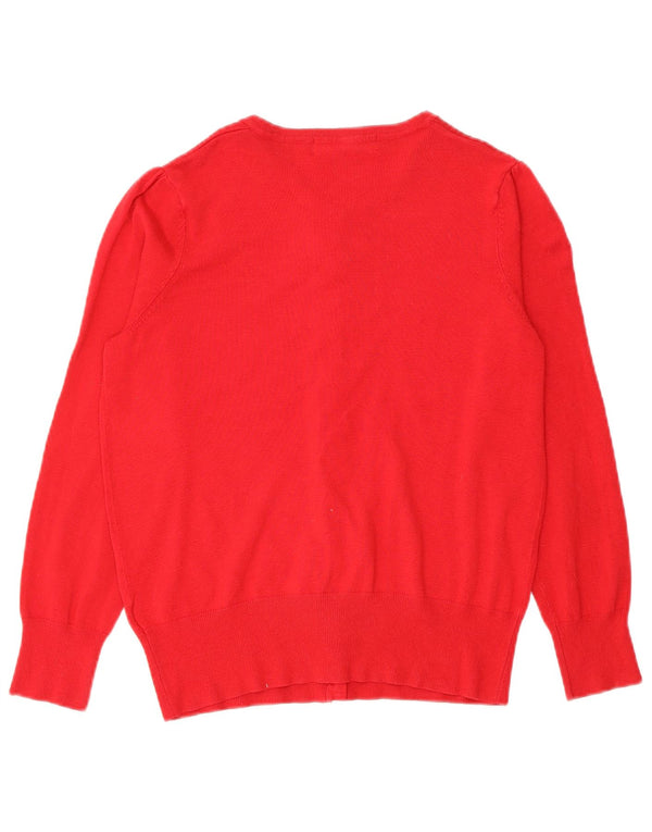 Pulover cardigan pentru femei Marks & Spencer UK 14 Medium Red Viscose