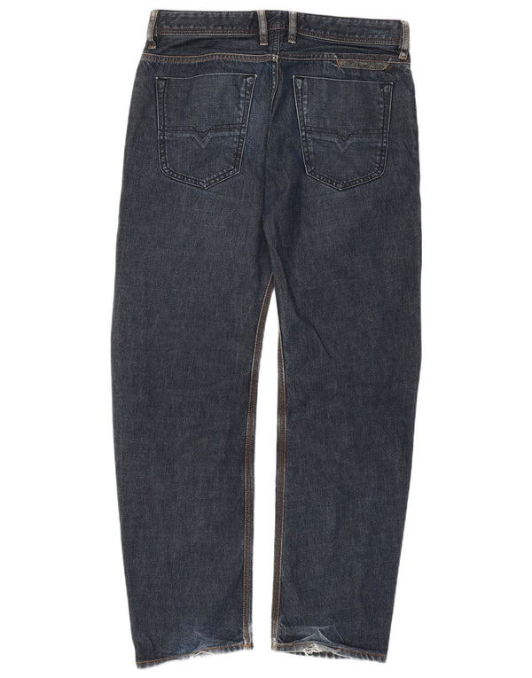 Blugi Diesel Bravefort Comfort Fit Carrot Drip W32 L32 Bleumarin