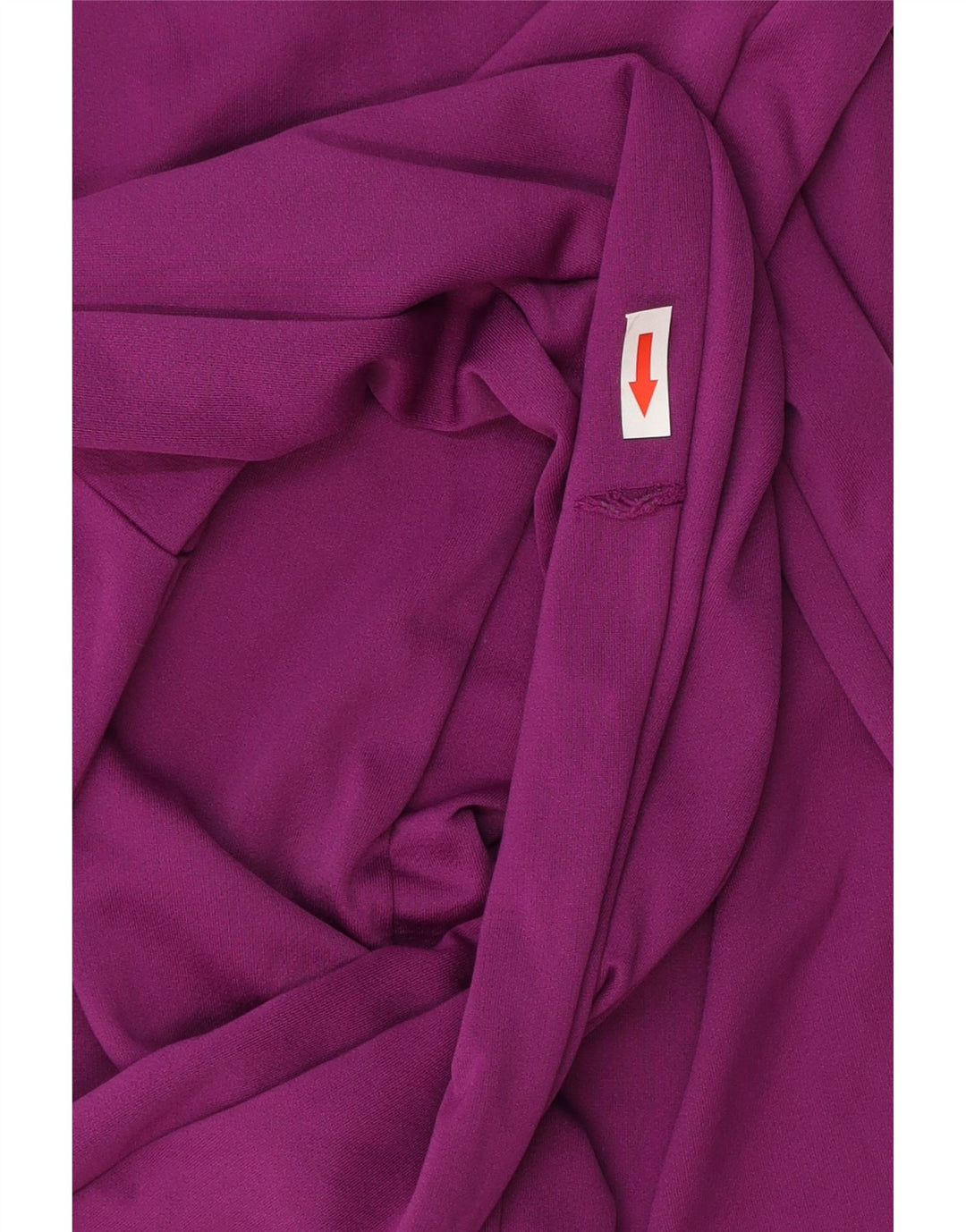 Top de trening Nike Dri Fit Zip Neck Pullover pentru femei UK 10 Small Violet