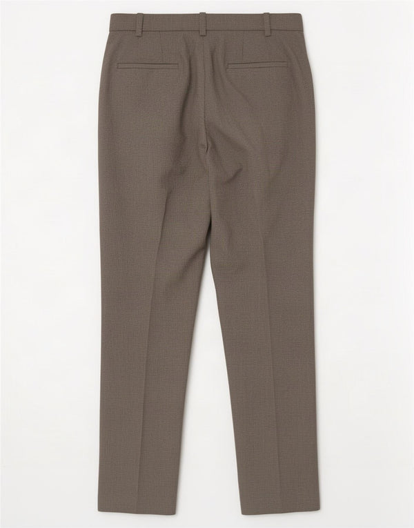 Pantaloni de costum pentru femei Marks & Spencer UK 14 Large W32 L27 Black Houndstooth