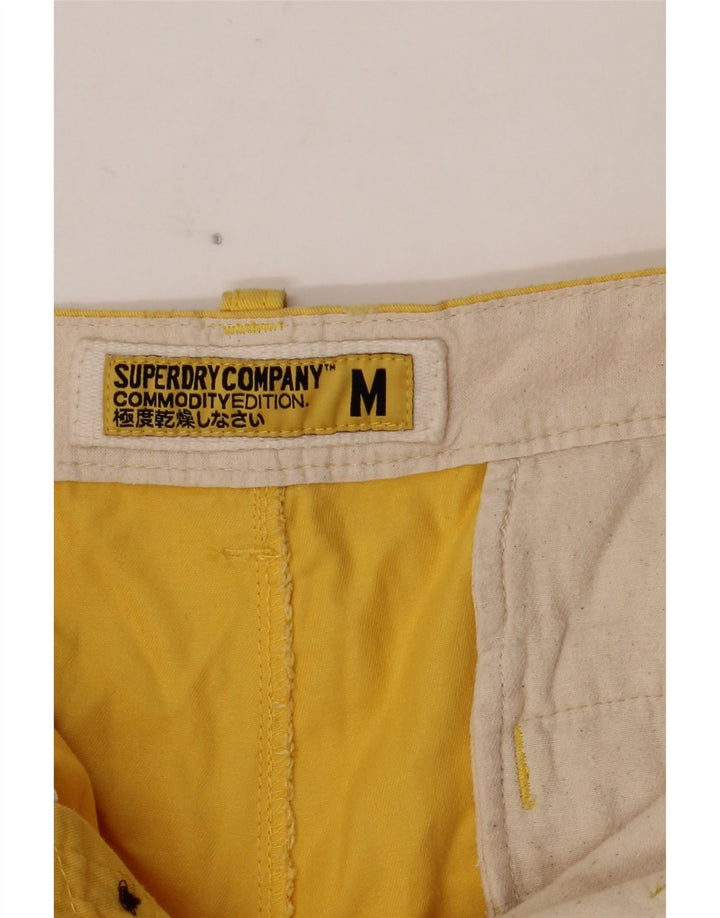 Pantaloni scurți chino pentru bărbați SUPERDRY Medium W32 Bumbac galben