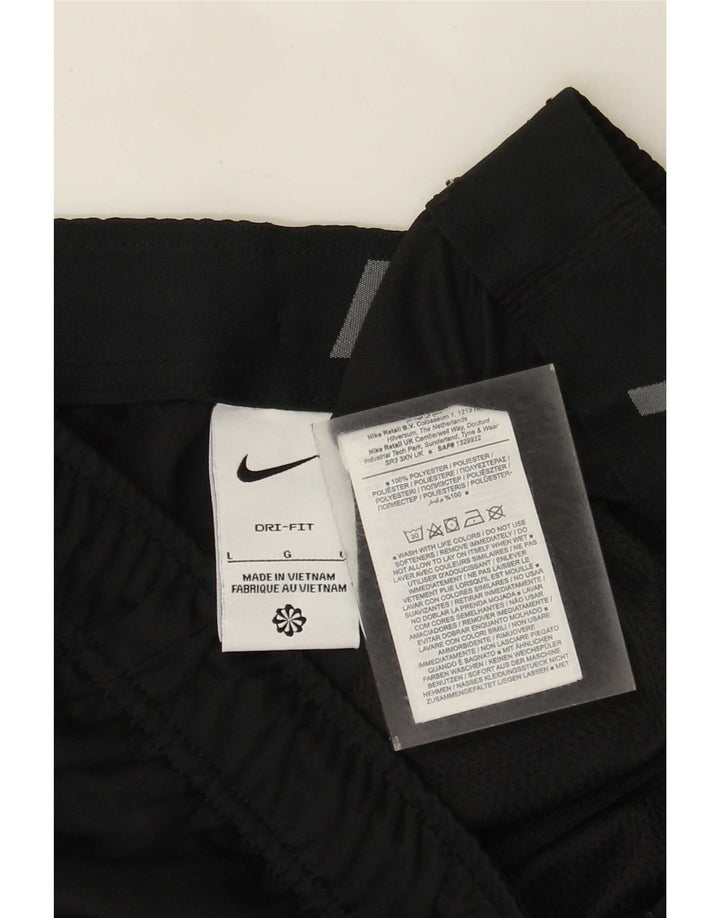 Pantaloni scurți sport Nike Dri Fit pentru bărbați, mari, negru, poliester