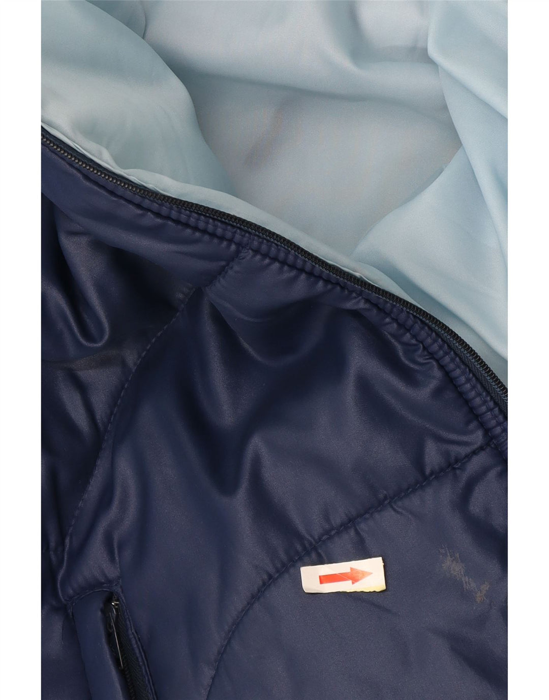 Jachetă căptușită vintage pentru bărbați IT 54 2XL Poliamidă bleumarin