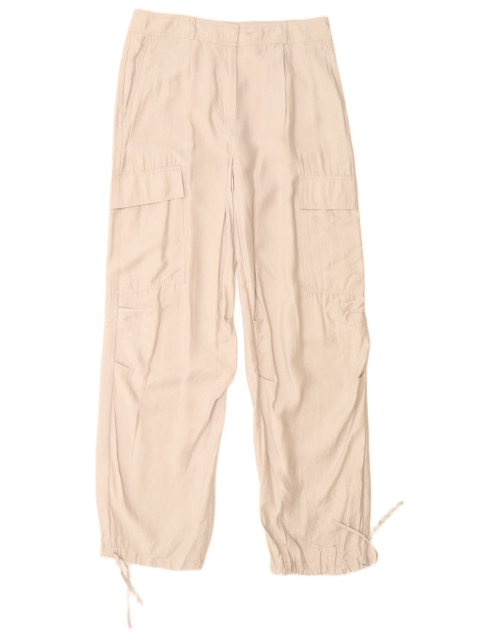Marks & Spencer Joggeri pentru femei Pantaloni cargo UK 12 Medium W30 L32 Gri