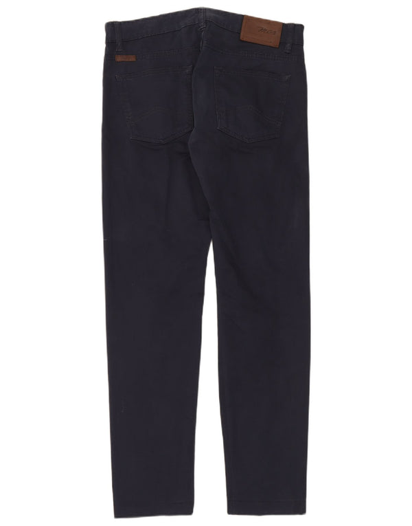 Pantaloni casual subțiri Marlboro Classics pentru bărbați W32 L31 bleumarin