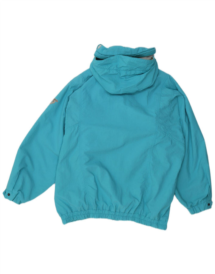 SCHOFFEL Jachetă Anorak pentru bărbați Gore-Tex cu glugă, cu tăiere lentă, EU 48, albastru mediu