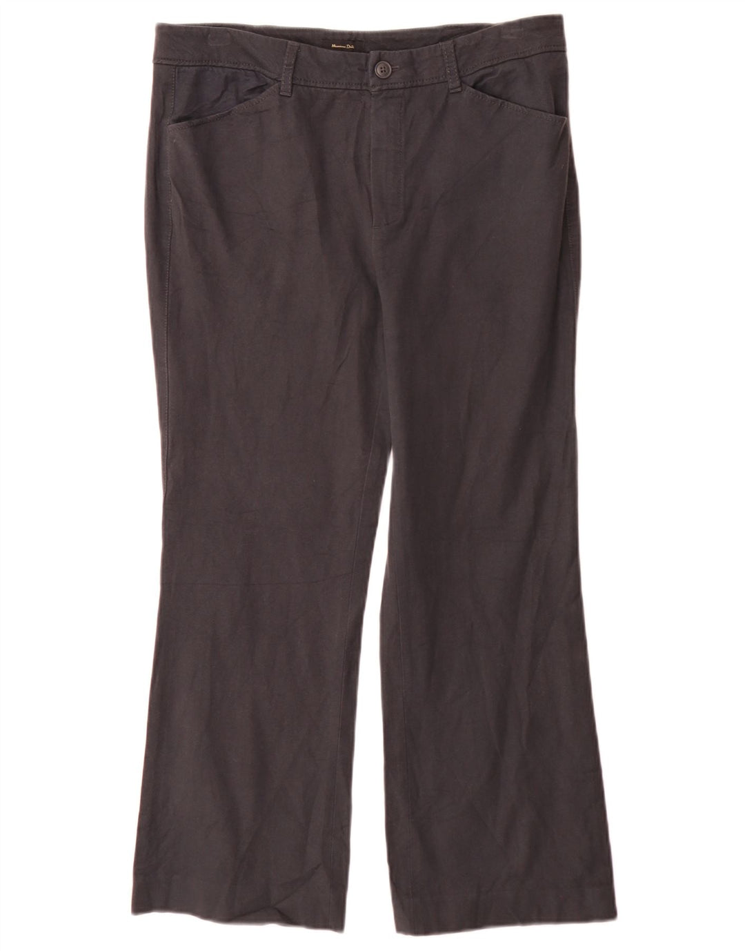 Massimo Dutti Pantaloni casual pentru femei Bootcut EU 42 Large W32 L27 Gri