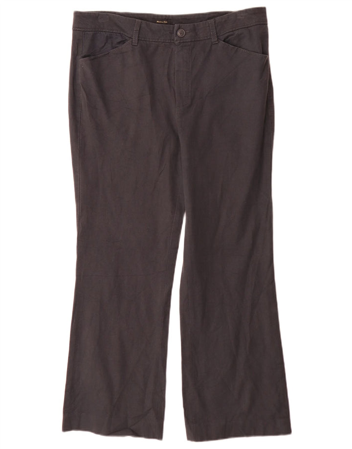Massimo Dutti Pantaloni casual pentru femei Bootcut EU 42 Large W32 L27 Gri