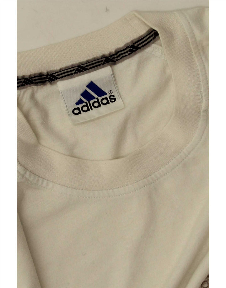 Tricou pentru bărbați Adidas Top Large White