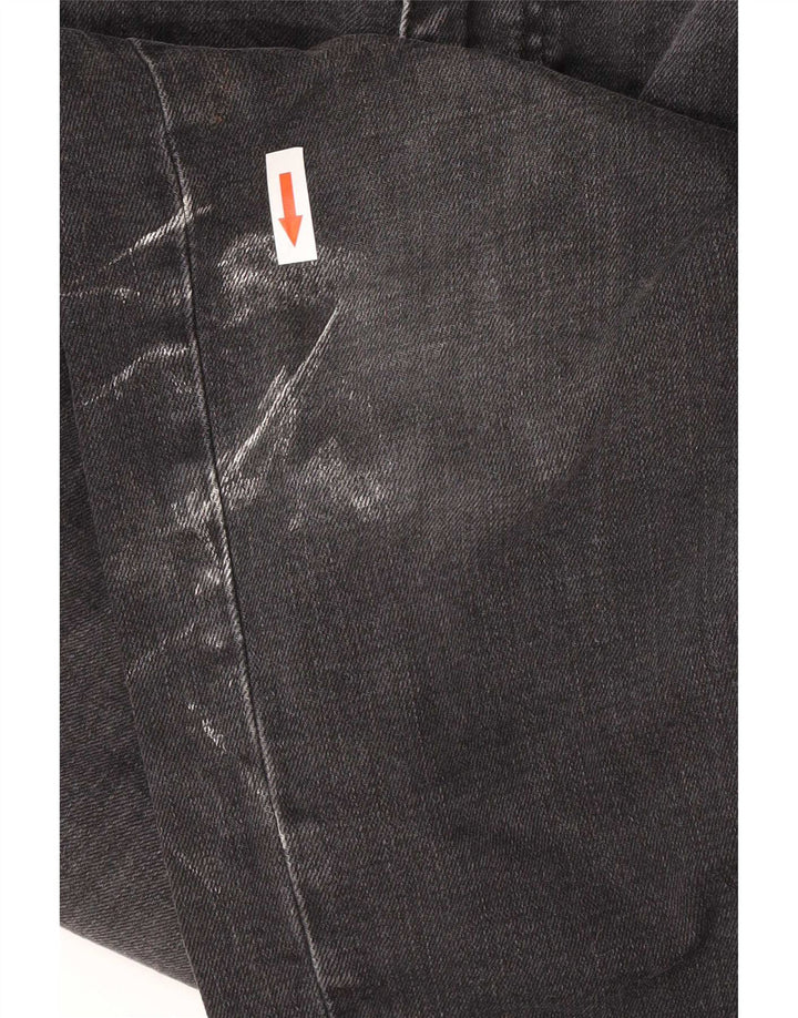 Crew Clothing Blugi slim pentru bărbați W38 L33 bumbac gri