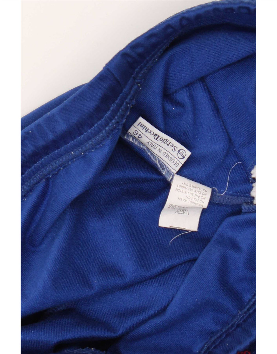 Sergio Tacchini Pantaloni de trening pentru bărbați IT 46 Small Blue Poliester
