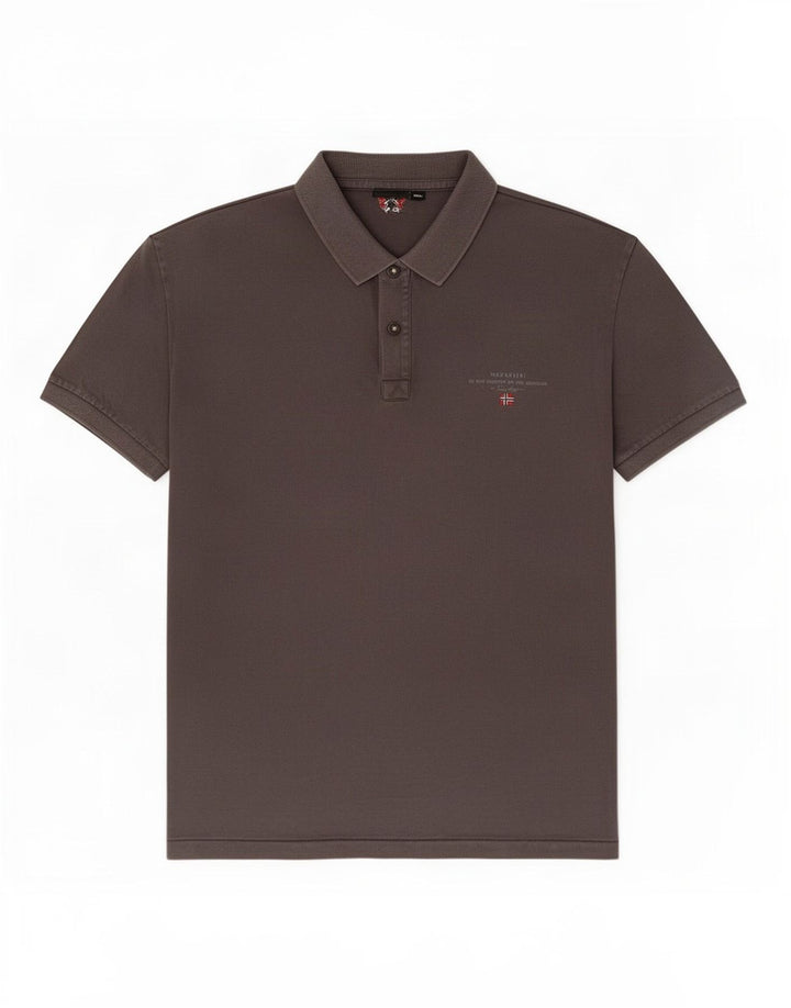 Tricou polo pentru bărbați Napapijri 2XL gri