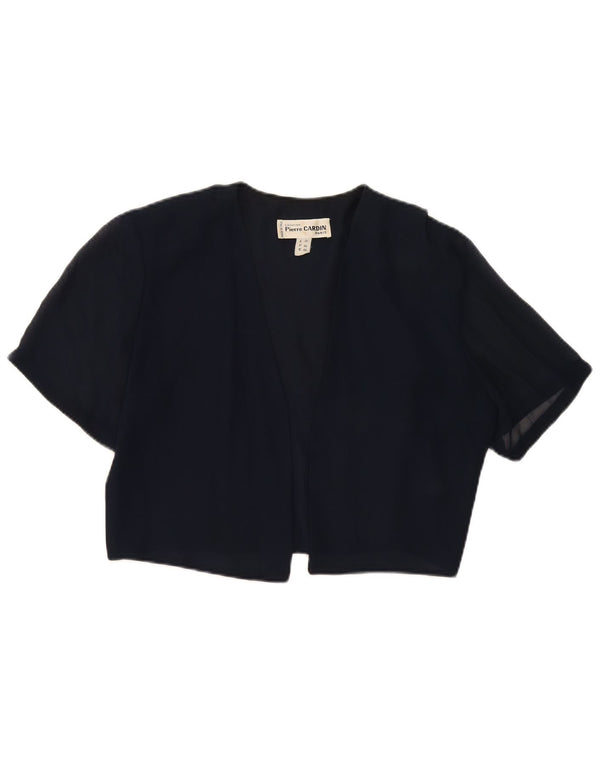 Top bolero deschis pentru femei Pierre Cardin IT 50 XL Acetat bleumarin