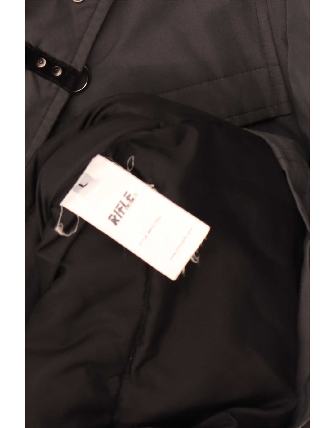 Jachetă parka pentru bărbați Rifle UK 40, mare, gri bumbac