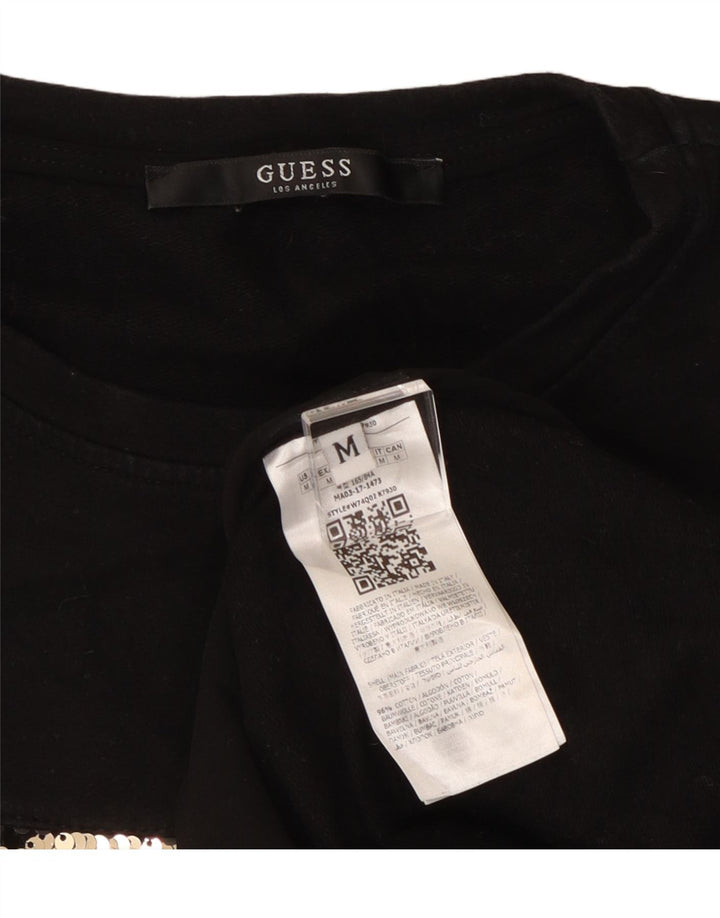 Pulover Guess pentru femei UK 14 Medium Black Colorblock Bumbac