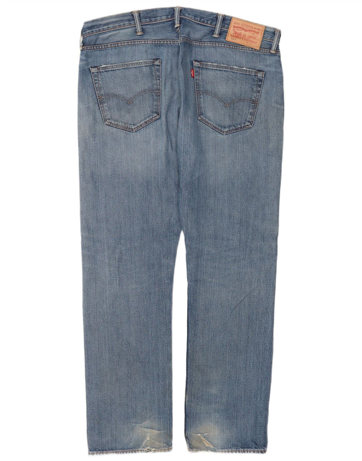 Blugi drepti pentru bărbați Levi's 501 W38 L32 Bumbac albastru