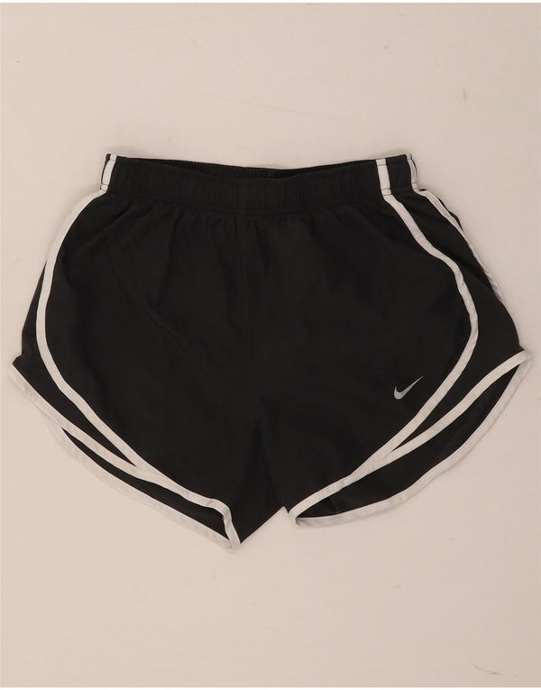 Pantaloni scurți sport Nike Dri Fit pentru femei UK 8 Small Gri