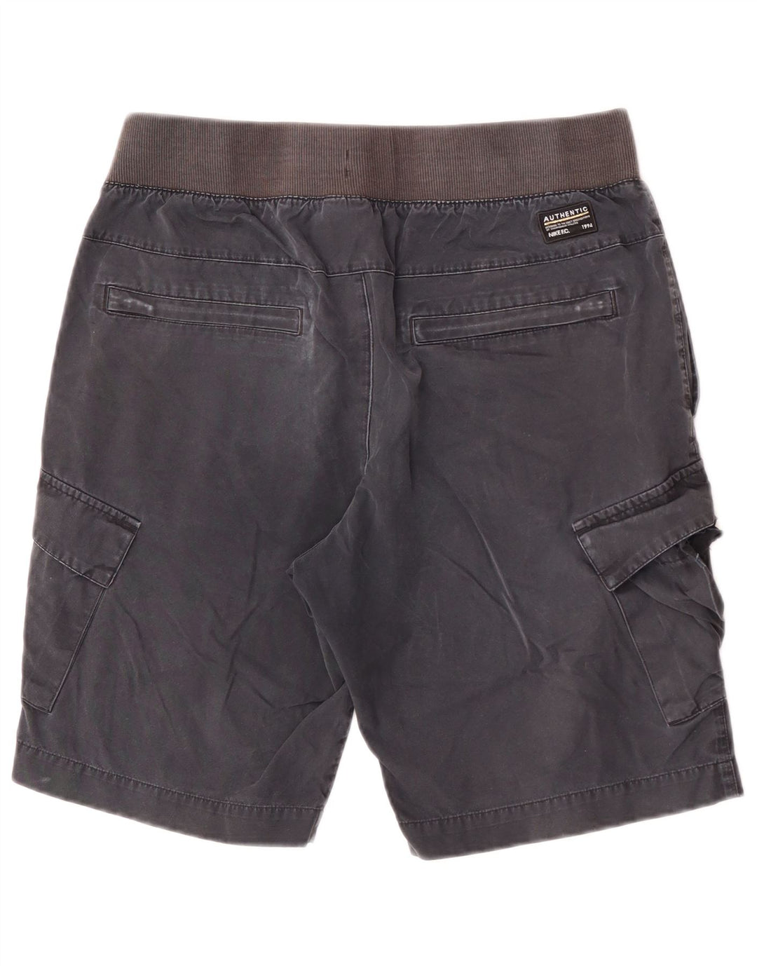 Pantaloni scurți cargo Nike pentru bărbați, medii W32, bumbac bleumarin