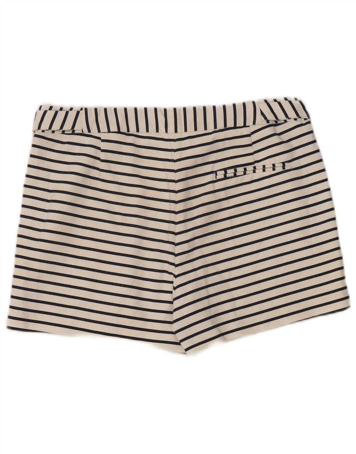 Pantaloni caldi pentru femei Zara Medium W30 Bumbac cu dungi albe