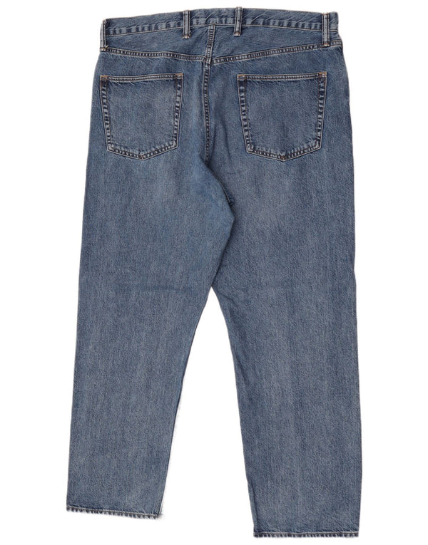 Gap Mens Originals Straight Jeans W38 L32 Blue Cotton