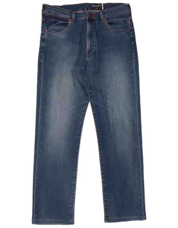 Blugi drepte pentru bărbați Wrangler Arizona W34 L30 bumbac albastru