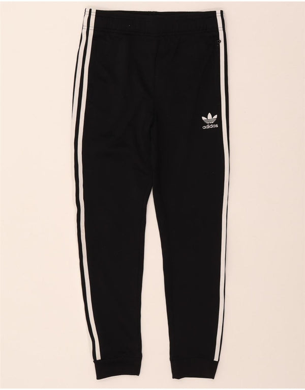 ADIDAS Băieți Pantaloni Trening Pantaloni Joggeri 11-12 Ani Poliester Negru