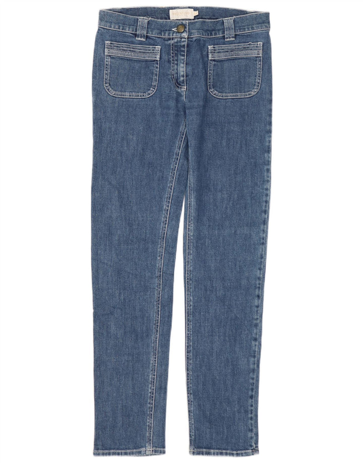 Blugi slim pentru femei Valentino IT 40 Small W28 L30 Albastru