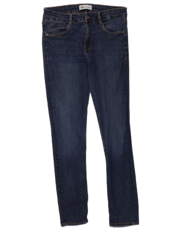 Blugi skinny dama Zara EU 38 Mici W28 L28 Bleumarin