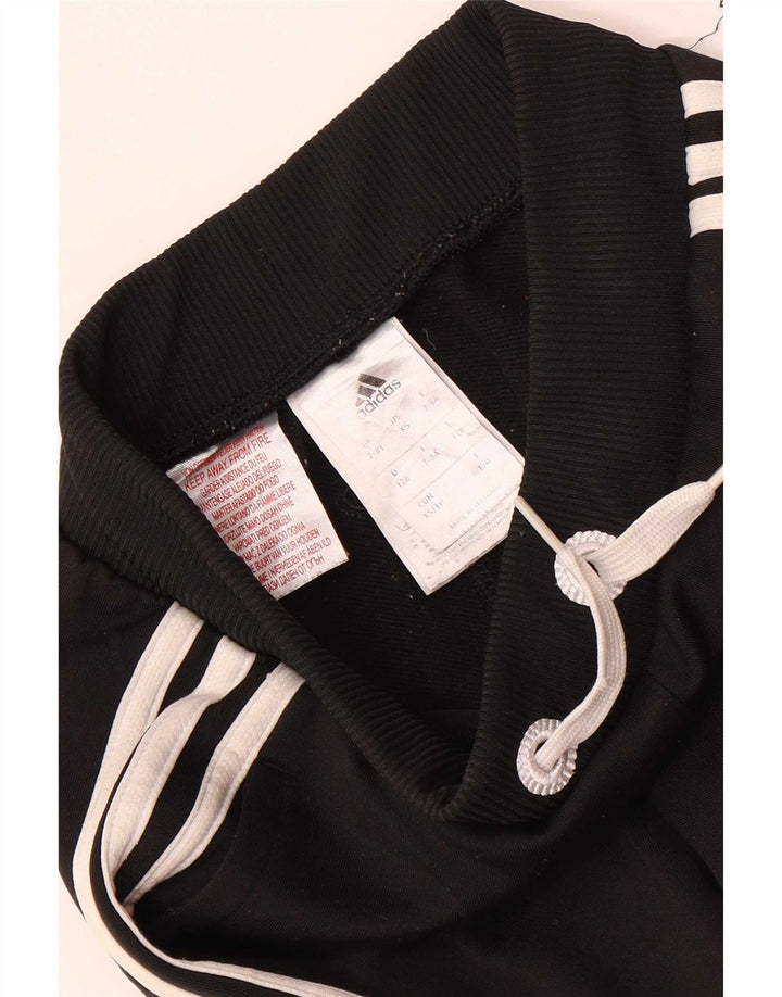 Pantaloni de trening Adidas baieti Joggeri 7-8 ani poliester negru