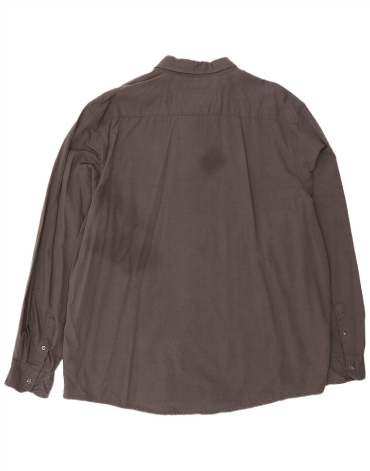 Cămașă pentru bărbați WRANGLER 2XL bumbac gri