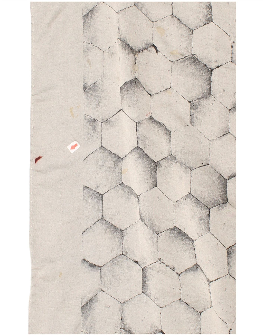 Eșarfă dreptunghiulară geometrică vintage pentru bărbați mărime unica gri geometrică clasică