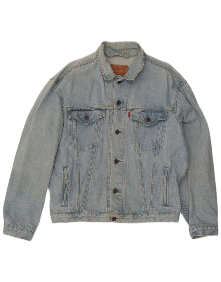 Jachetă de blugi pentru bărbați Levi's UK 38 Medium Blue