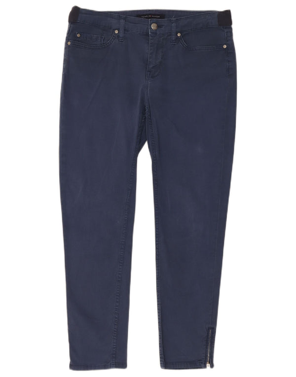 TOMMY HILFIGER Pantaloni casual subțiri pentru femei US 6 Medium W32 L26 Bleumarin