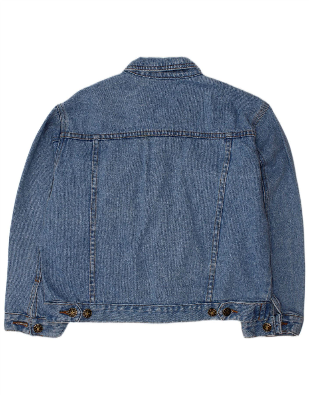 Jachetă Denim EXPLORER Băieți 8-9 Ani Bumbac Albastru